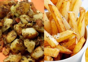 What are Difference of American Fries and French Fries