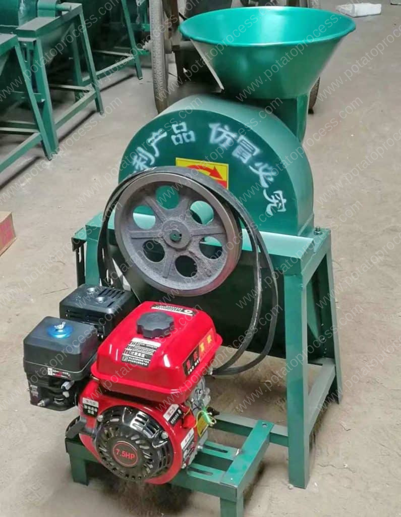 Diesel-Engine-Carbon-Steel-Sweet-Potato-Chip-Slicing-Cutting-Machine