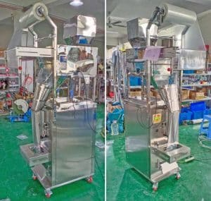 Automatic Potato Chips and French Fries Scaling and Bag Packing Machine