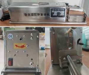 Automatic Twist Spiral Tornado Potato Cutting Machine with Stretching Function